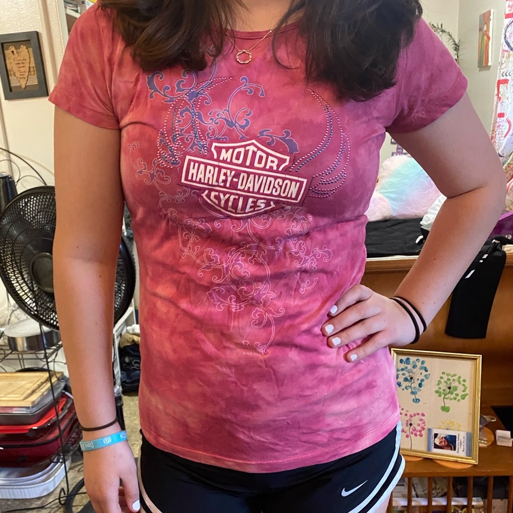 Harley & Davidson Pink Tee